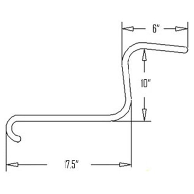 Rake Tooth 115663001