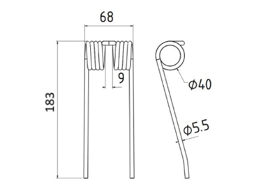Pick-Up Tooth 436151