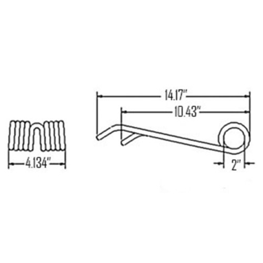 Rake Tooth  14330201