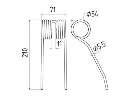 Baler Tooth 700728401