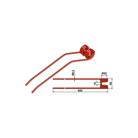 Tedder Tooth 9557100