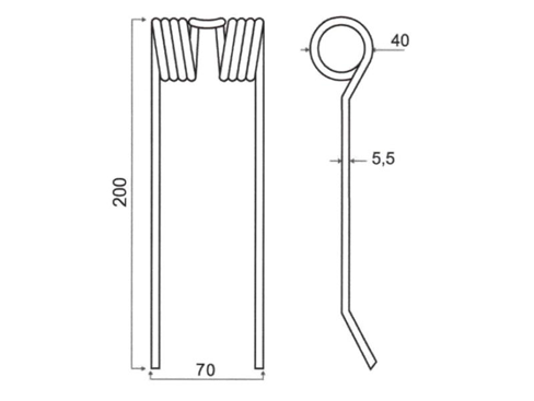 Baler Tooth CTN00008